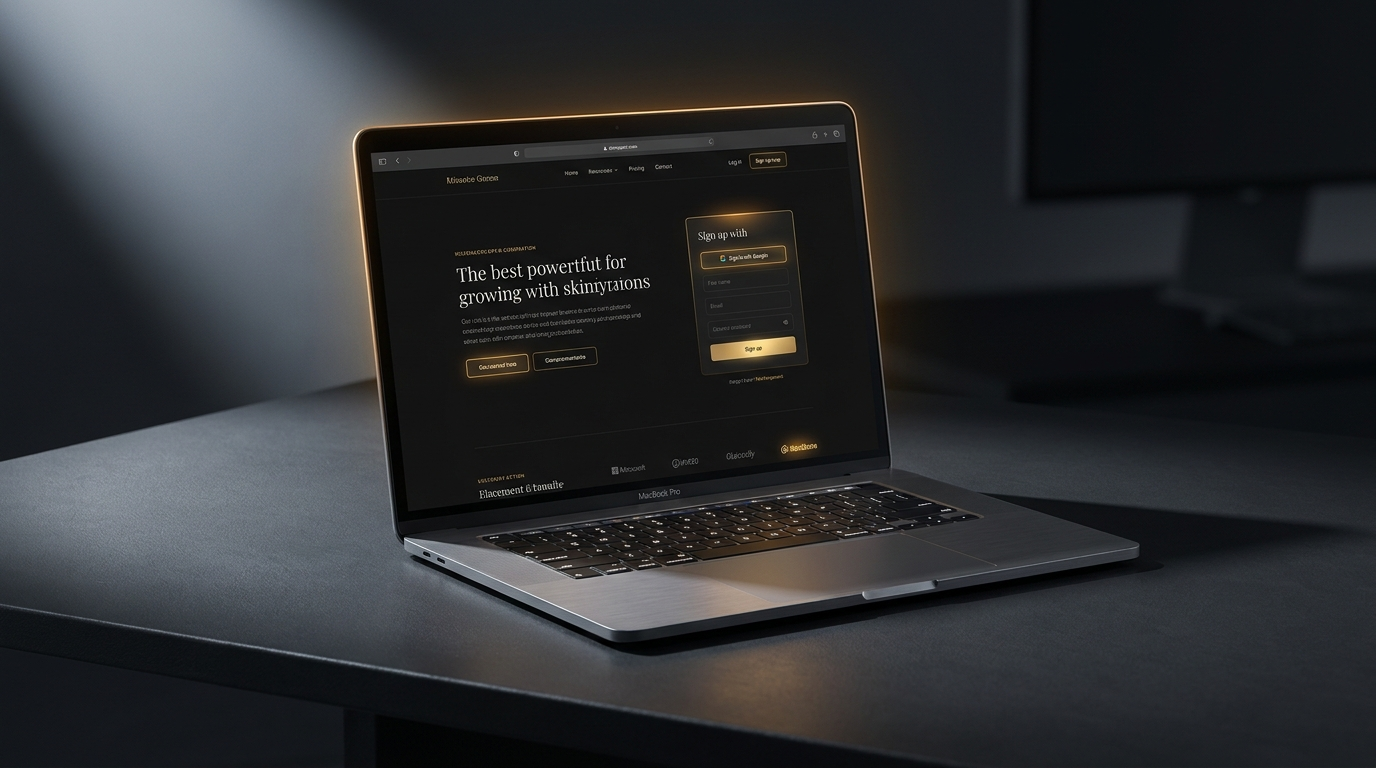 Custom website design and development